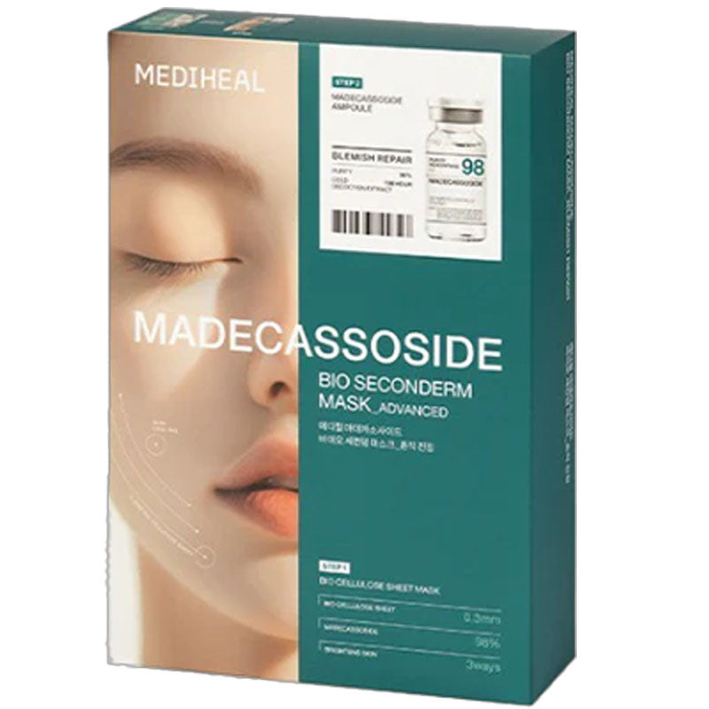 Mediheal Madecassoside Bio Seconderm Mask 23Sheets (Ampoule Included)