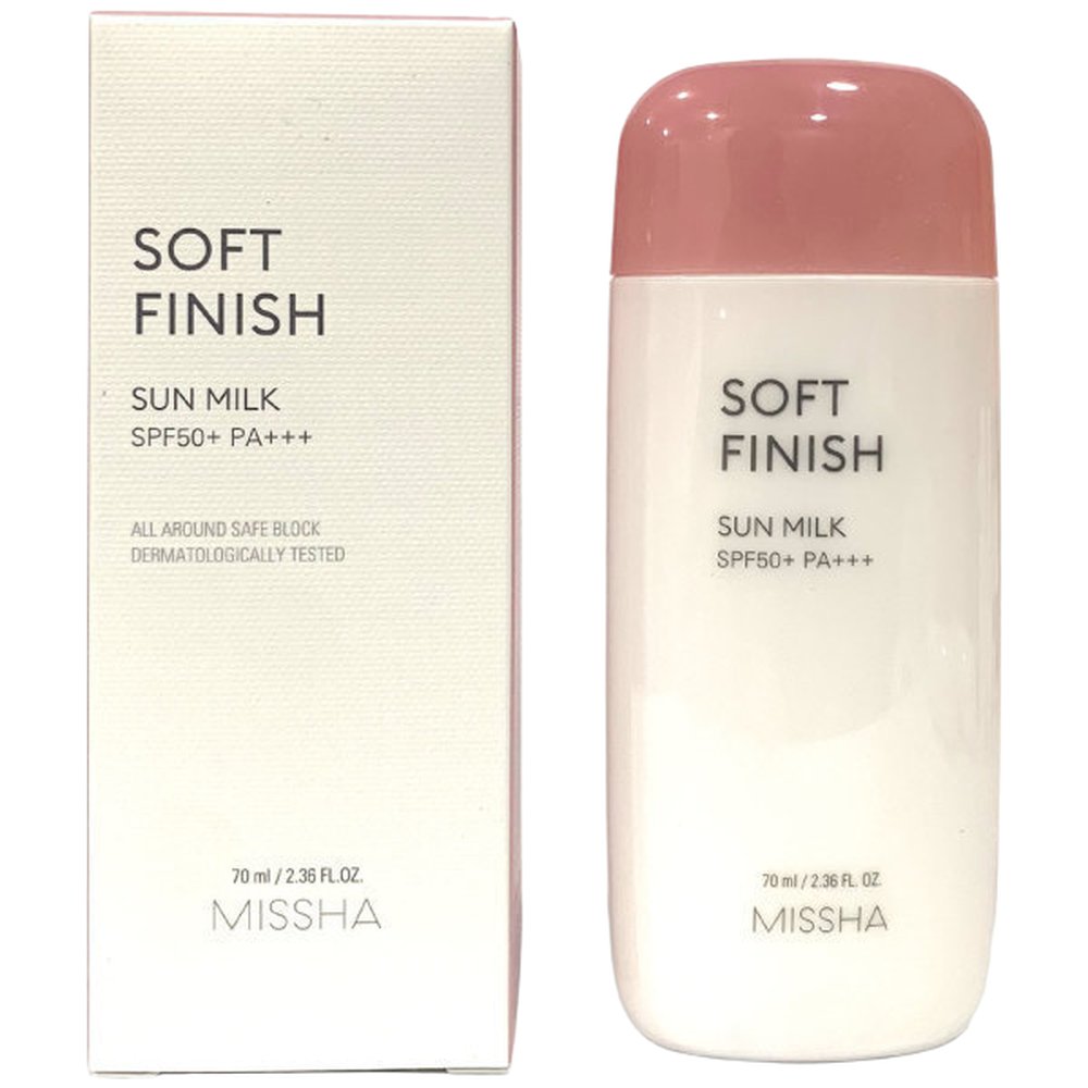 All Around Safe Block Soft Finish Sun Milk  70ml  1개