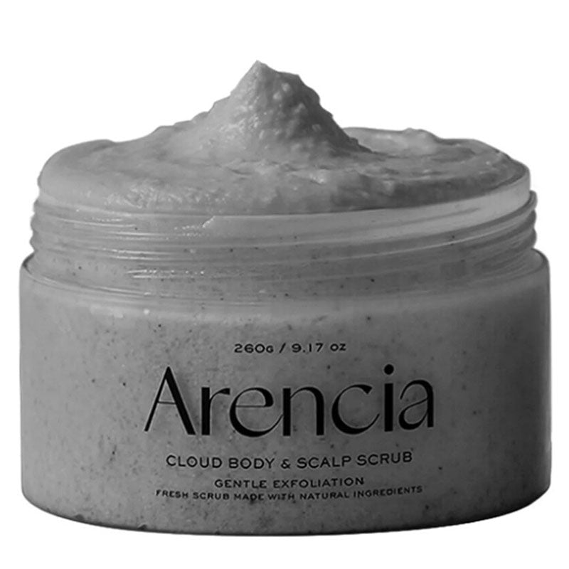 Arencia Fresh Cloud Body & Scalp Scrub Geranium & Primrose, 260g, 1pc