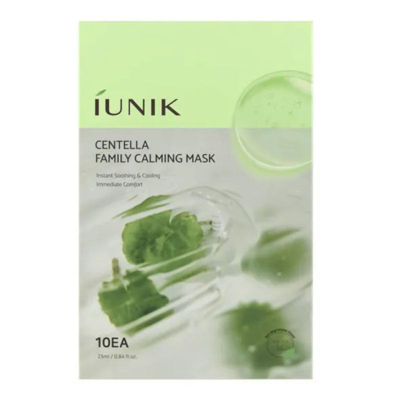 iUNIK Centella Family Calming Mask (25ml) - 10 Sheets
