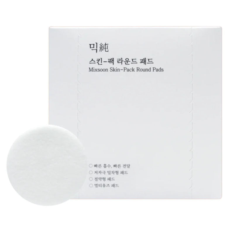 Mixsoon Skin-Pack Round Pads (240 Pads, Set of 2) 100ml
