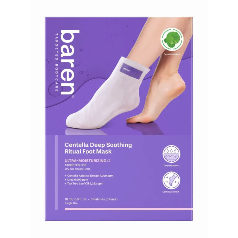 Baren Centella Deep Soothing Ritual Foot Mask 18ml