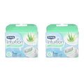Schick 쉬크 인투이션 센서티브 케어 레이져 면도기 리필 3개입 2팩 Schick Intuition Sensitive Care