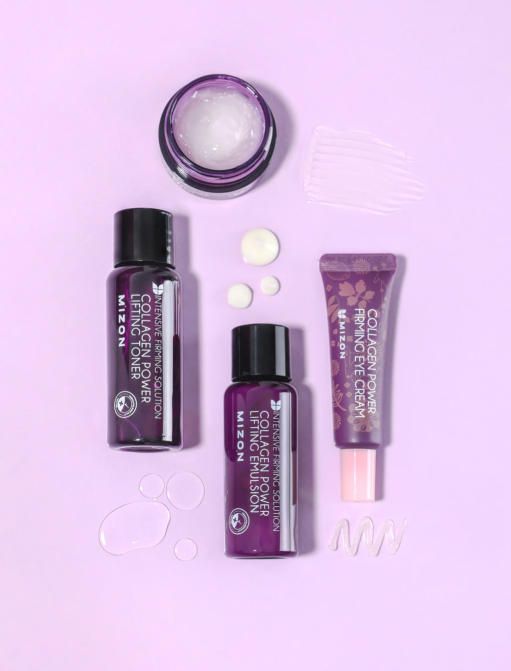 Mizon Collagen Miniature Travel Skincare Set 65ml