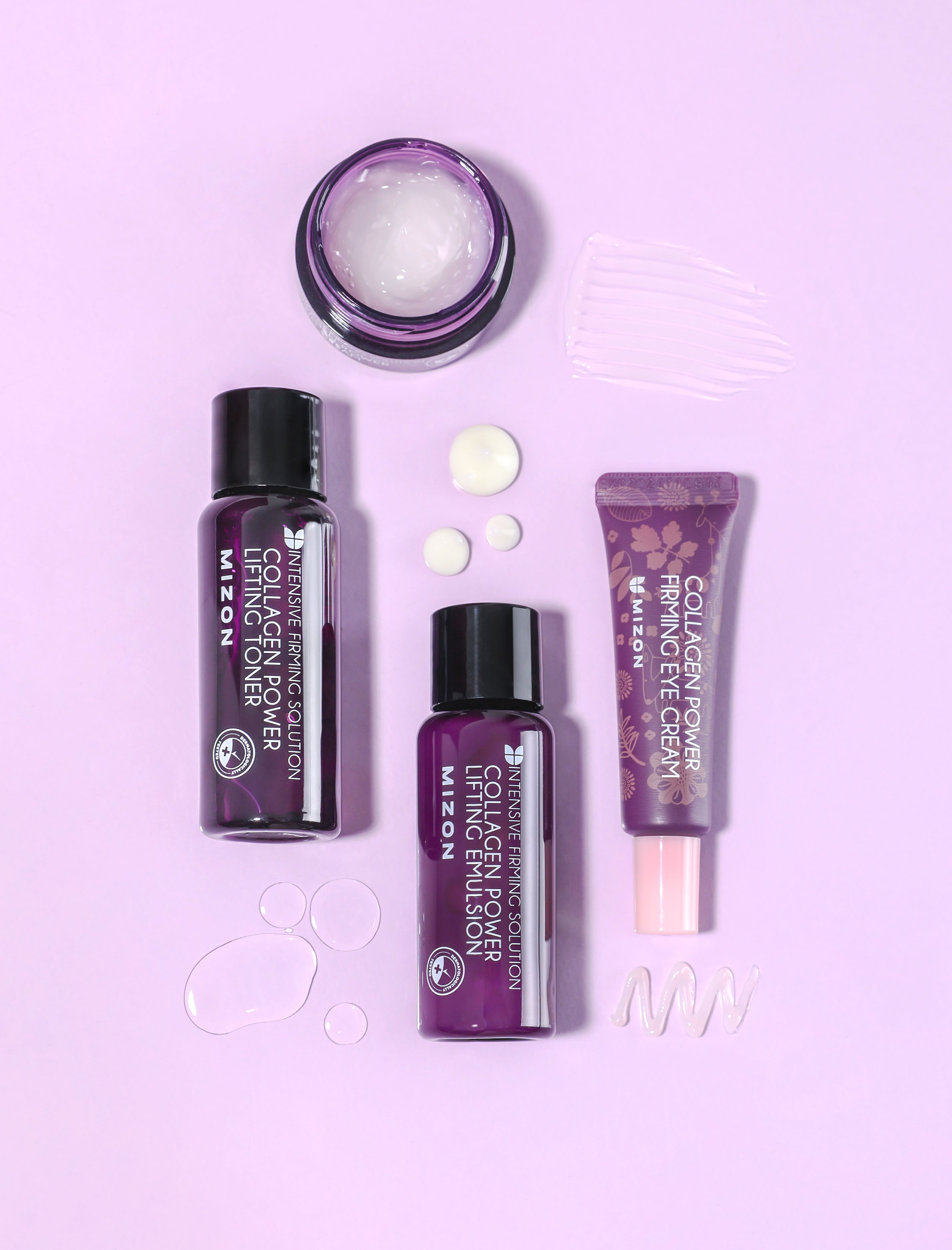 Mizon Collagen Miniature Travel Skincare Set 65ml