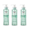 Eucerin 더모 퓨리파이어 오일 컨트롤 클렌징 젤 200ml x3팩 Dermo Purifyer Face Cleansing Gel for Blemish Prone Skin
