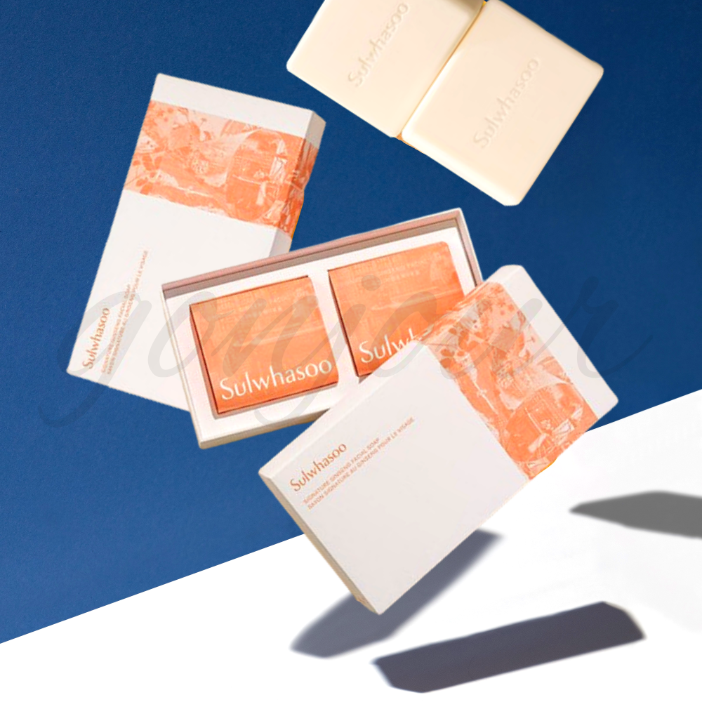Sulwhasoo Signature Ginseng Facial Soap (New Renewal) 25g 2pcs