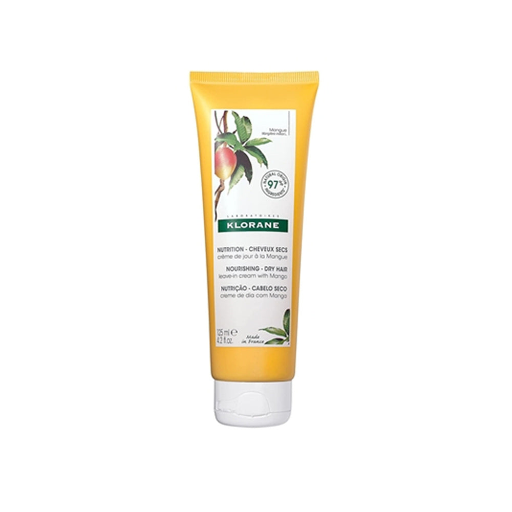 클로란 너리싱 리브 인 크림 망고 버터 125ml Klorane Nourishing Leave-In Cream With Mango Butter