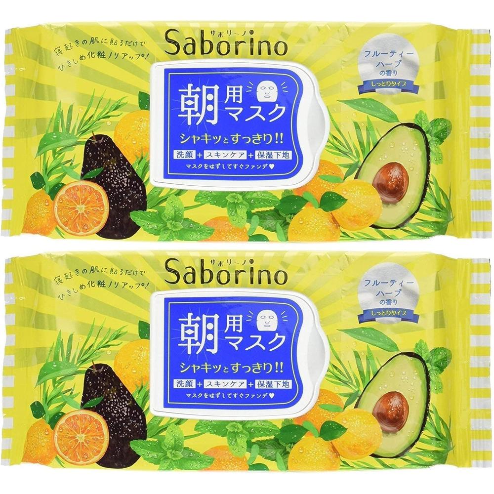 BCL Saborino Morning Mask 420Sheets x 2 Packs