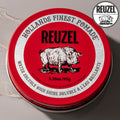 REUZEL 리우젤 레드 포마드, 고광택, 수용성 113g Red Pomade, High Sheen, Water Soluble