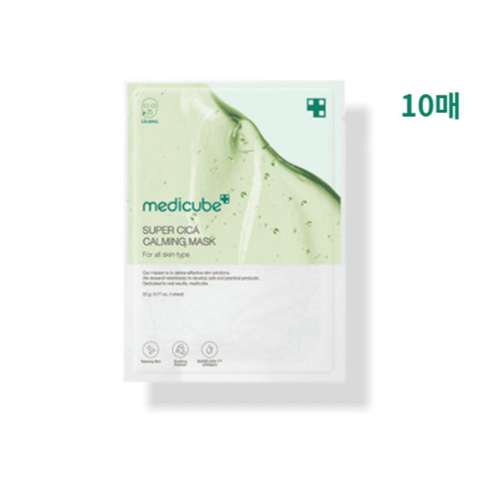 Medicube Super Cica Calming Mask Sheet Pack 22Sheets