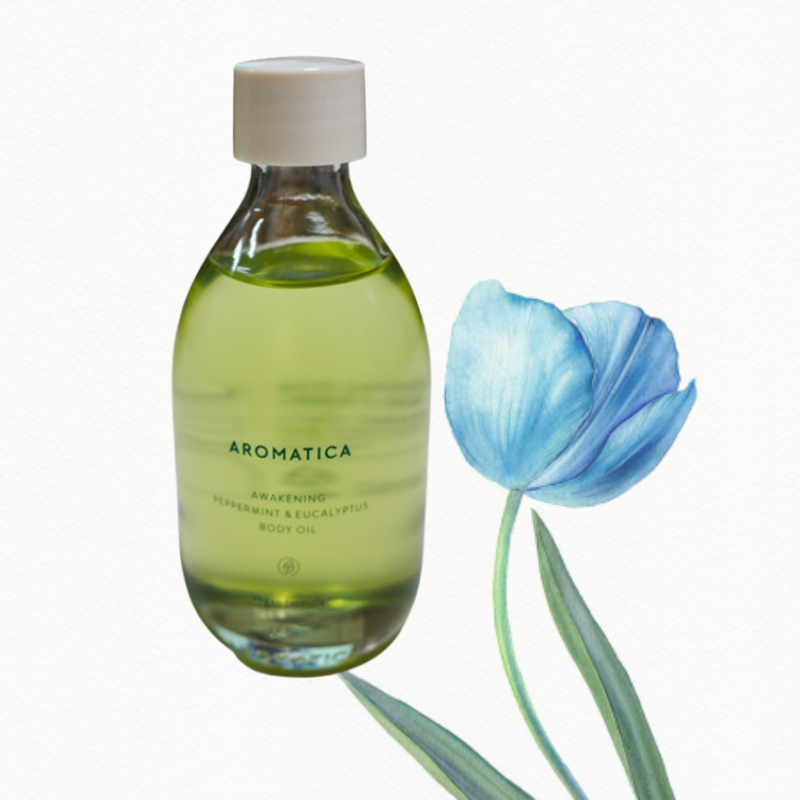 Aromatica Awakening Body Oil Peppermint & Eucalyptus (120ml)