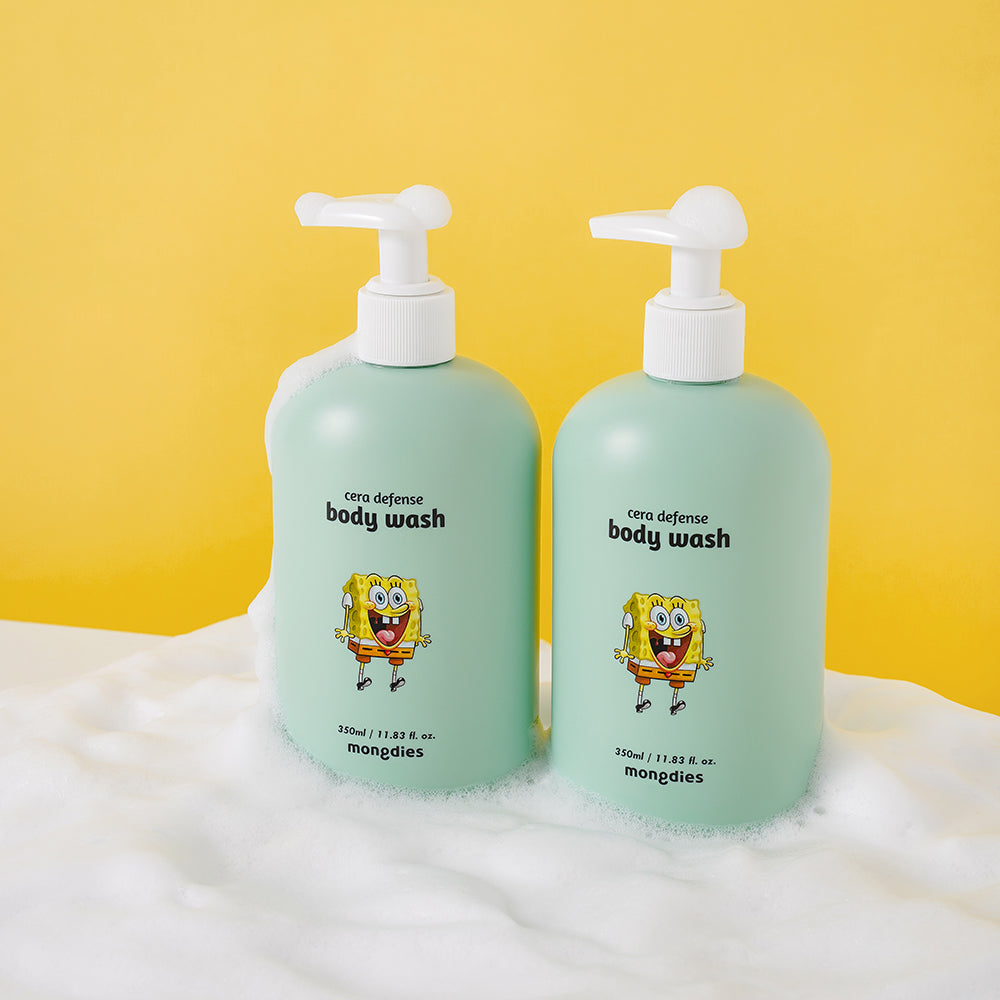 [1+1] 몽디에스 키즈 어린이 초등학생 약산성 5중 세라 디펜스 바디워시 350ml