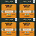 Vahdam Pumpkin Spice Herbal Tea Bags 바담 호박 스파이스 허브차 티백 15개입 4팩
