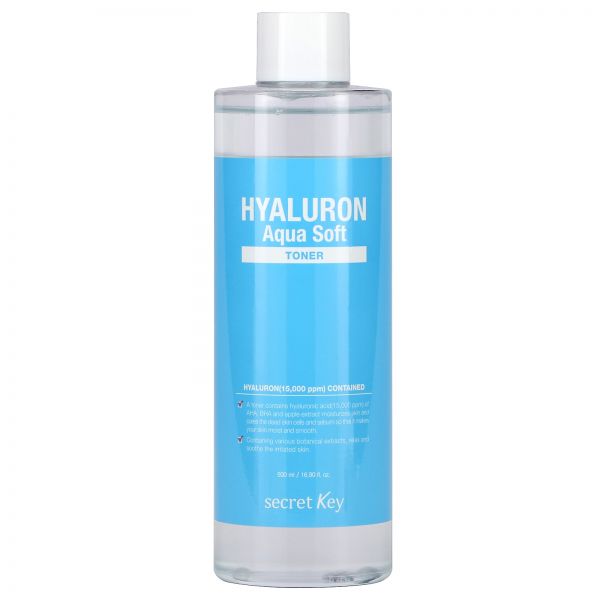 Secret Key Hyaluron Aqua Soft Toner 500ml