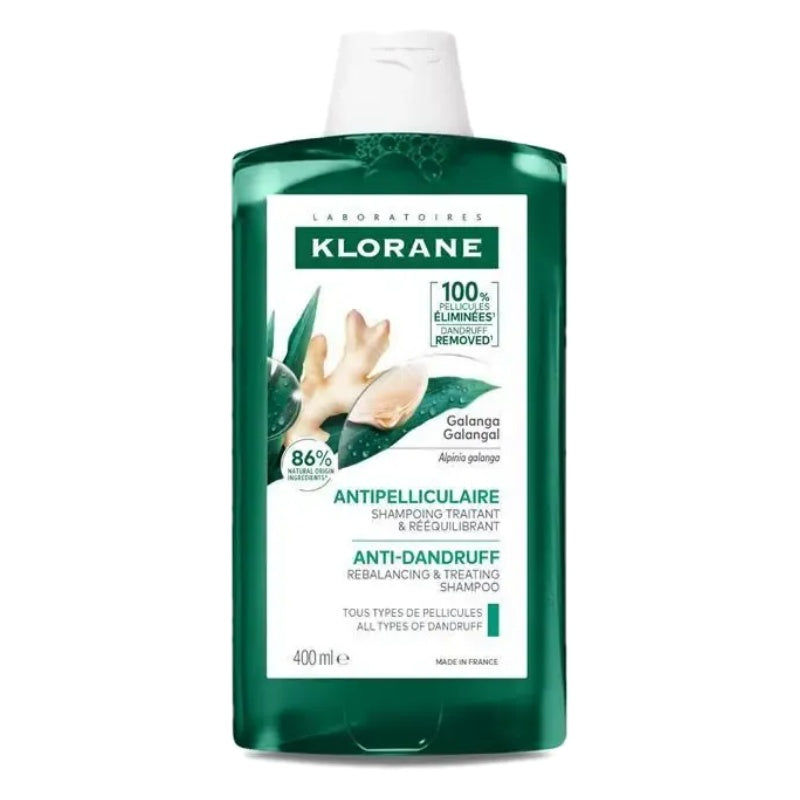 클로란 리밸런싱 갈랑갈 비듬 샴푸 400ml Klorane Anti Dandruff Rebalancing Galangal Shampoo