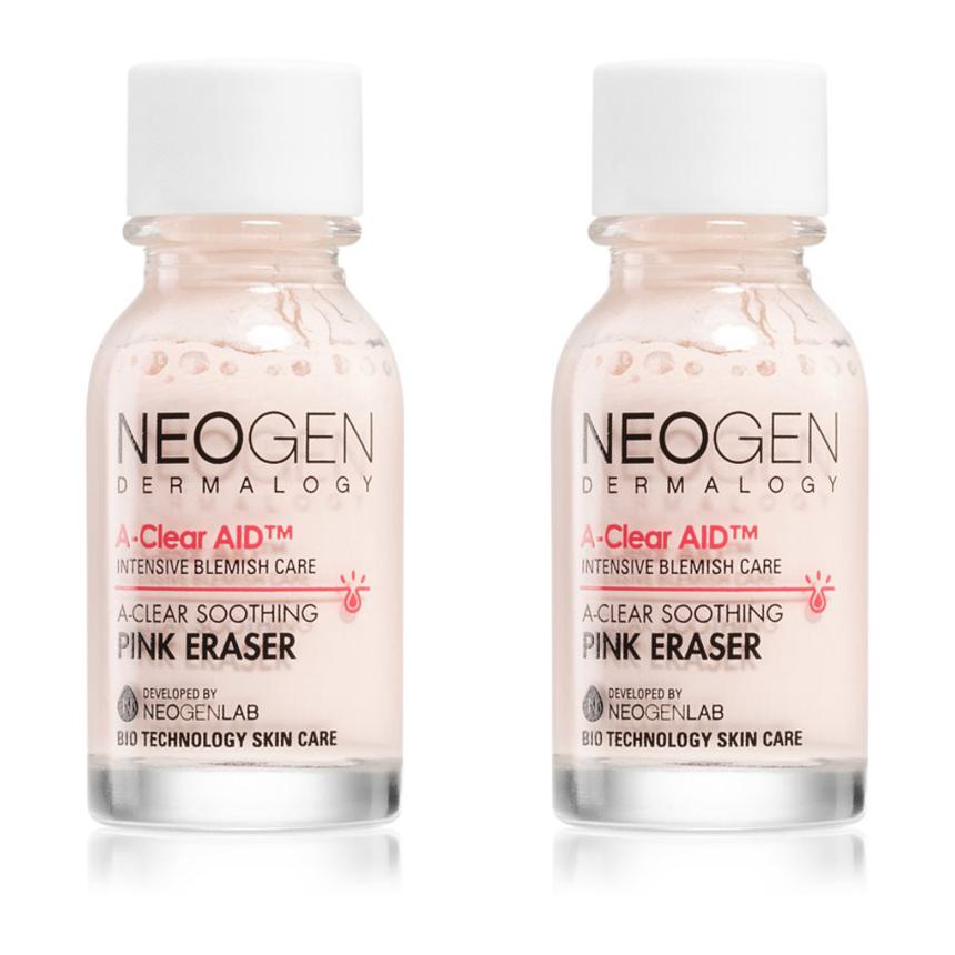 Neogen Dermalogy A-Clear Soothing Pink Eraser 15ml x 2