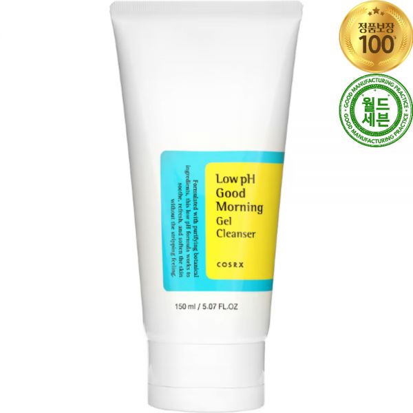 코스알엑스 약산성 로우 pH 굿모닝 젤 클렌저 150ml Low Good Morning