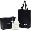 SHIRO 시로 화이트릴리 Gift Box Set 섬유유연제 500ml 핸드솝 145ml 세트구성 일본향수 선물 비누향기