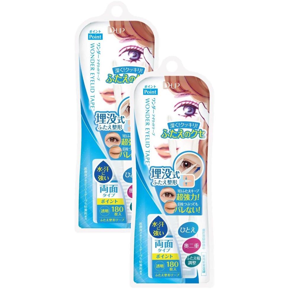 D-UP Wonder Eyelid Tape 1800pcs x 2 Packs