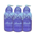 Happy Bath Provence Lavender Essence Relaxing Body Wash 900g x 3pcs