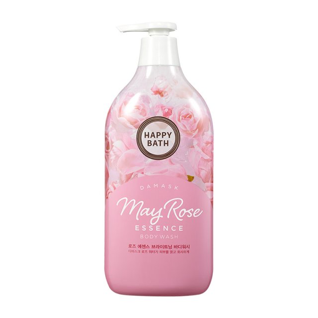 Happy Bath Natural Rose Essence Brightening Body Wash 900g