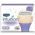 Schick Intuition 순수 영양 코코넛 면도기 리필 카트리지 3개