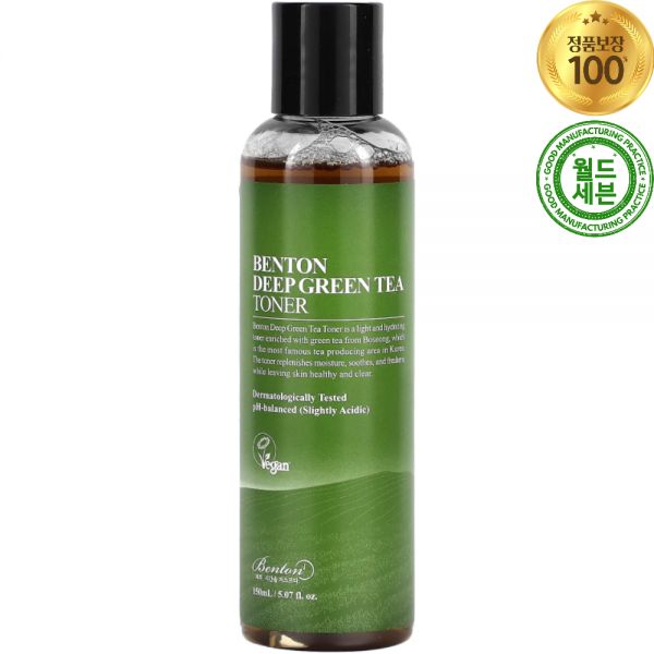 Benton Deep Green Tea Toner 30ml