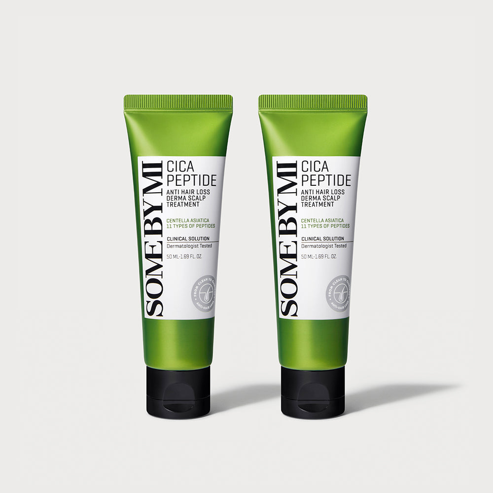 [1+1] SOME BY MI Cica Peptide Anti Hair Loss Derma Scalp Treatment 180ml