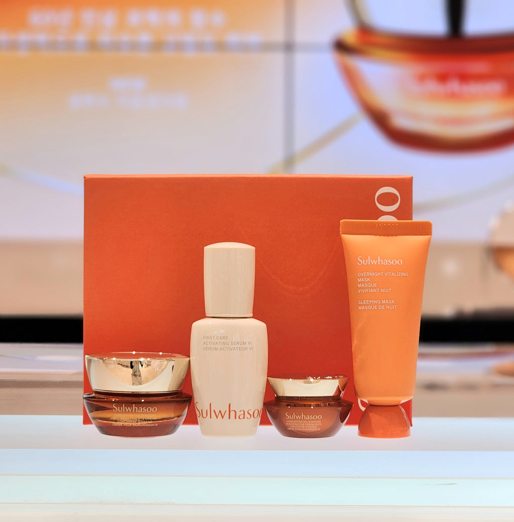 Sulwhasoo NEW Concentrated Ginseng Rejuvenating Eye Cream Gift Set 4ml (Eye Wrinkle Care)