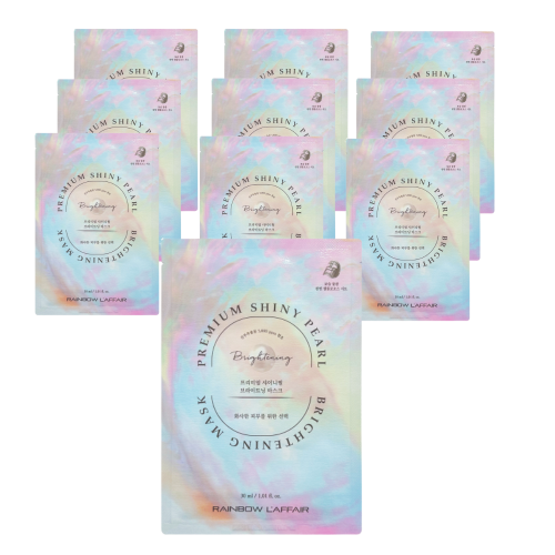 Raphael Premium Shiny Pearl Brightening Mask Pack (40ml) - Pearl Extract for Hydration
