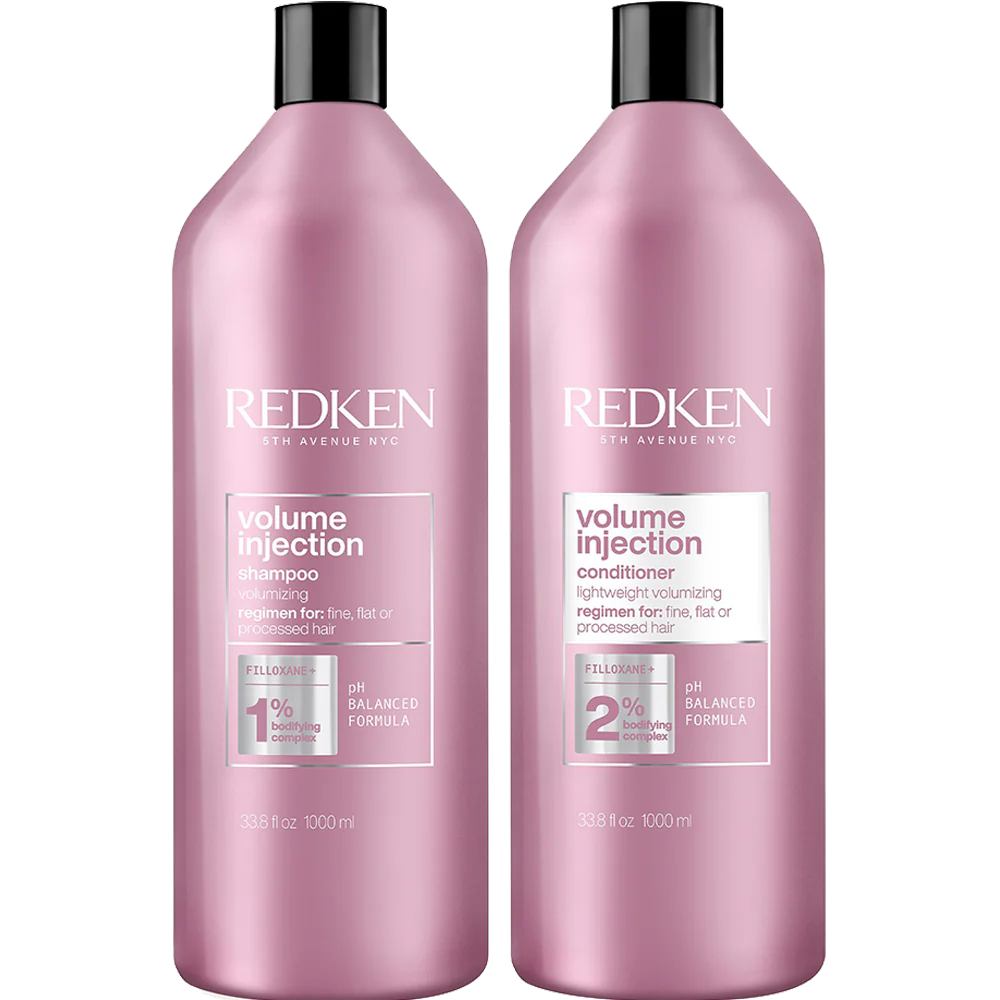 Redken Volume Injection Shampoo or Conditioner 1L 300ml