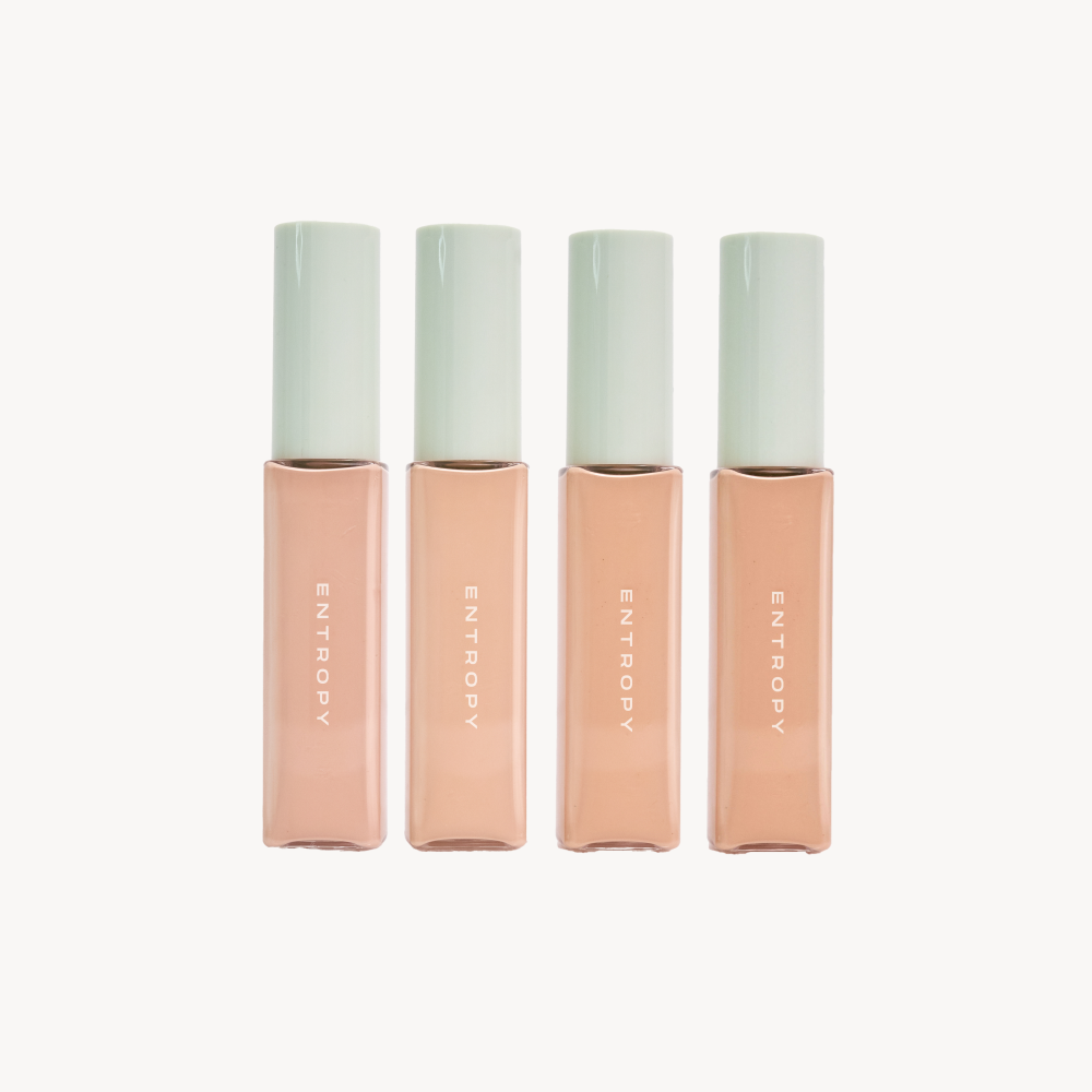 엔트로피메이크업 오간자 핏 파운데이션 (4 Colors) 일체형스파츌라 고밀착 네츄럴베이스 40g