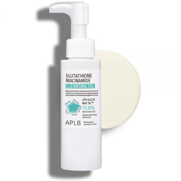 APLB Glutathione Niacinamide Cleansing Oil | LIPO GLUTA NIAC OIL™ 73.8% 3.55 FL.OZ/Korean Skincare,