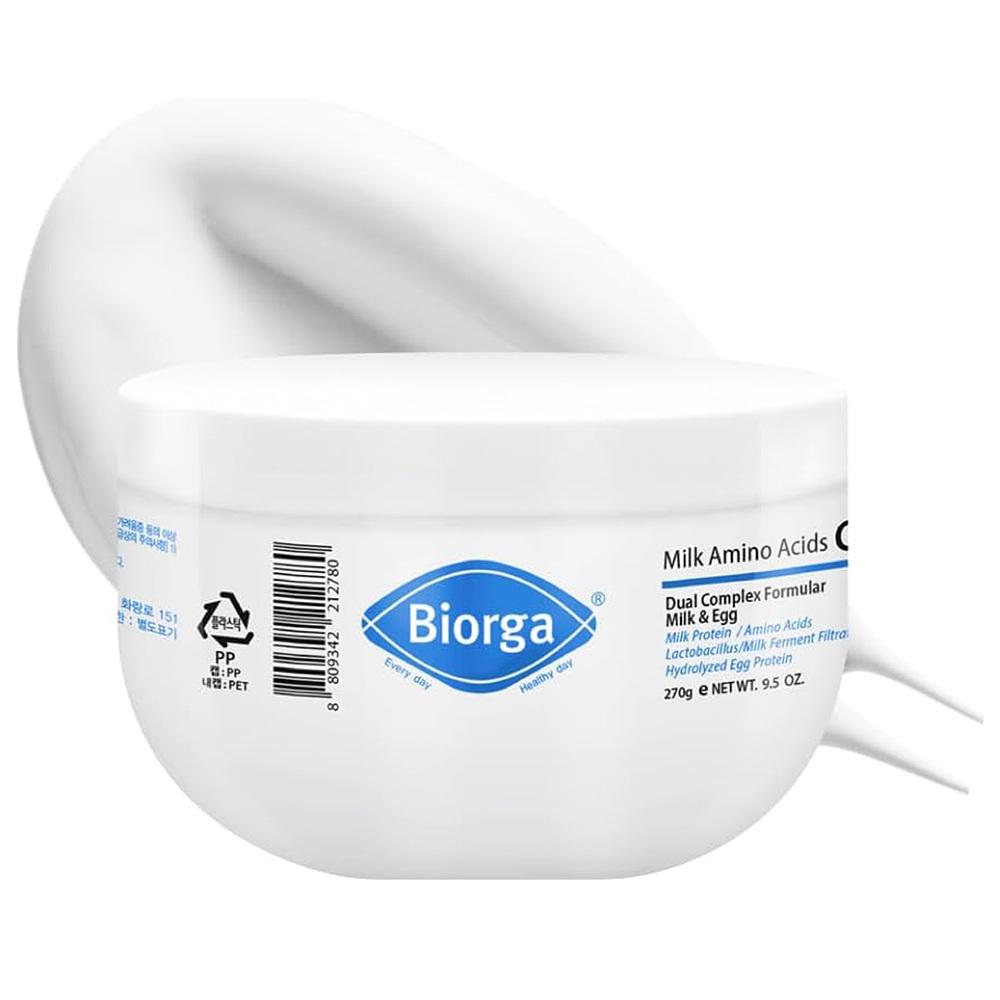바이오가 밀크 아미노산 크림 270g 1팩 Biorga Milk Amino Acids Cream Large Capacity 9.5 oz (270 g)