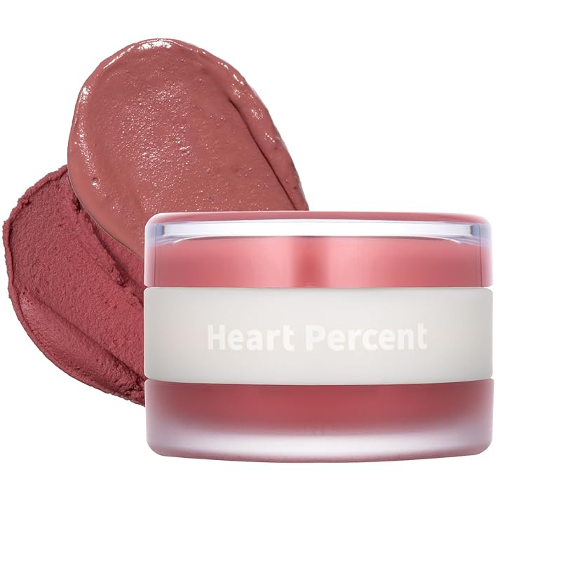 하트 퍼센트 Heart Percent 땡땡이 온 무드 커스텀 립 앤 블러셔 Dote On Mood Custom Lip & Cheek 듀얼