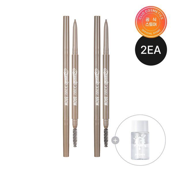 Peripera Speedy Skinny Brow 1+1 Set + (Free Gift) Ink Lip & Eye Remover 100ml