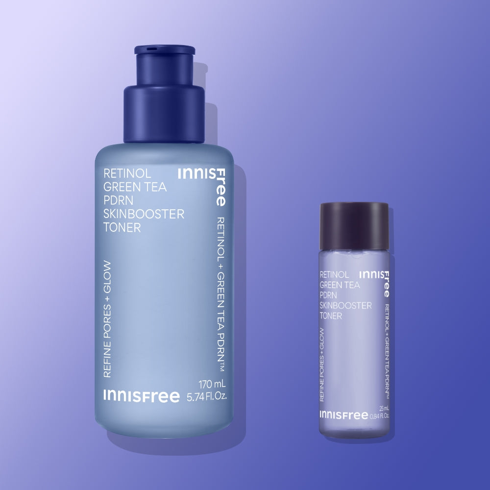 Innisfree Retinol Green Tea PDRN Skin Booster Toner 170ml (1pc)