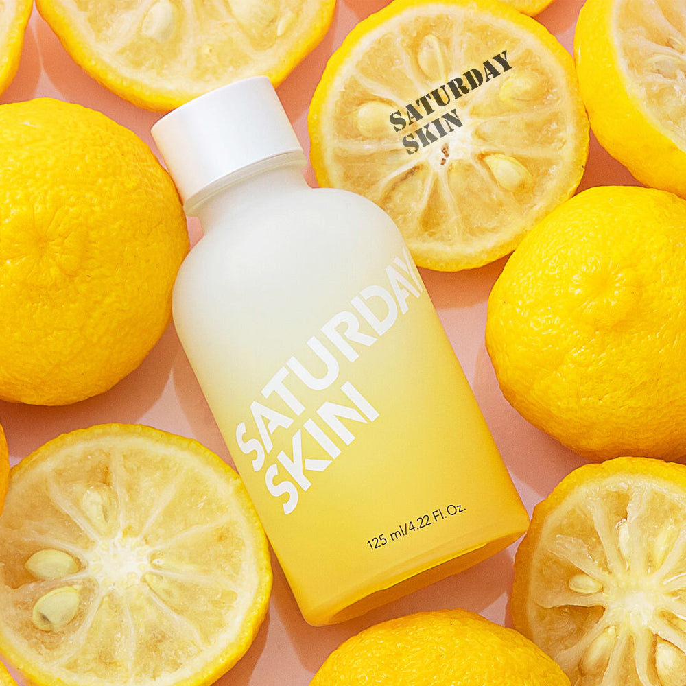 Saturday Skin Yuzu Vitamin C Bright Toner - Niacinamide Vitality Booster for Clear Skin 125ml