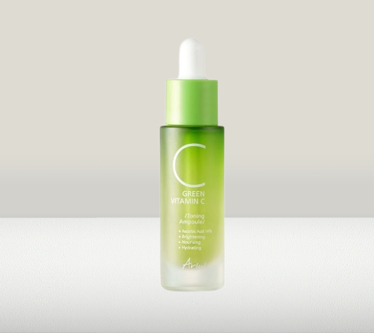 기초케어 아리얼 그린 비타민C 토닝 앰플 15ml