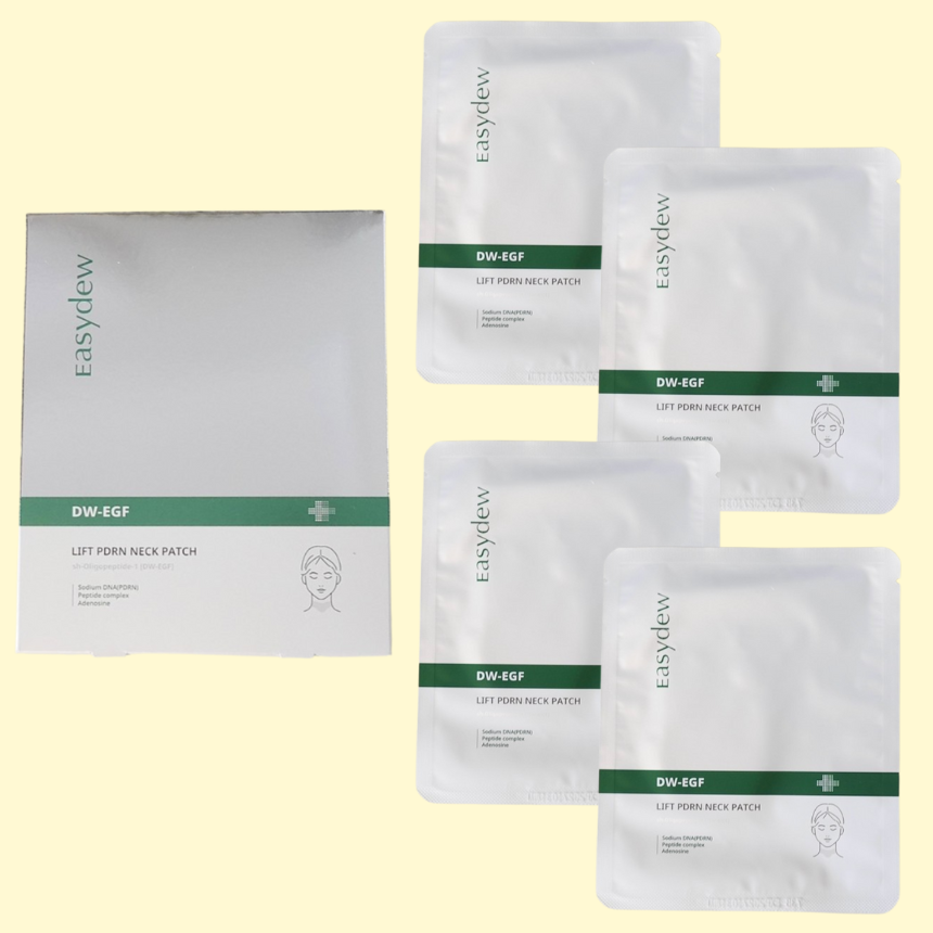 이지듀 리프트 PDRN 넥 패치 1박스 6g 4매