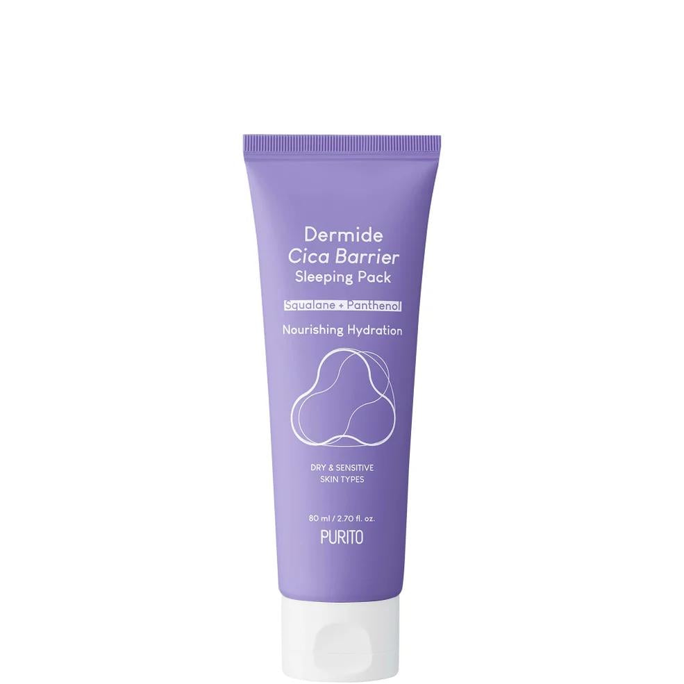 PURITO Dermide Cica Barrier Sleeping Pack 80ml x 2