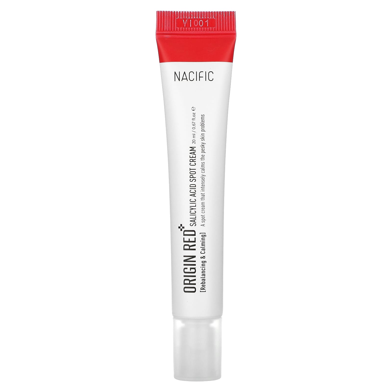 Nacific Origin Red Salicylic Acid Spot Cream 20ml (0.67 fl. oz.)