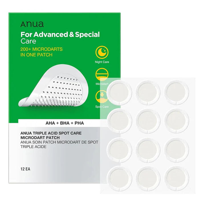 Anua Triple Acid Spot Care Microdart Patch (12 Patches) 100ml