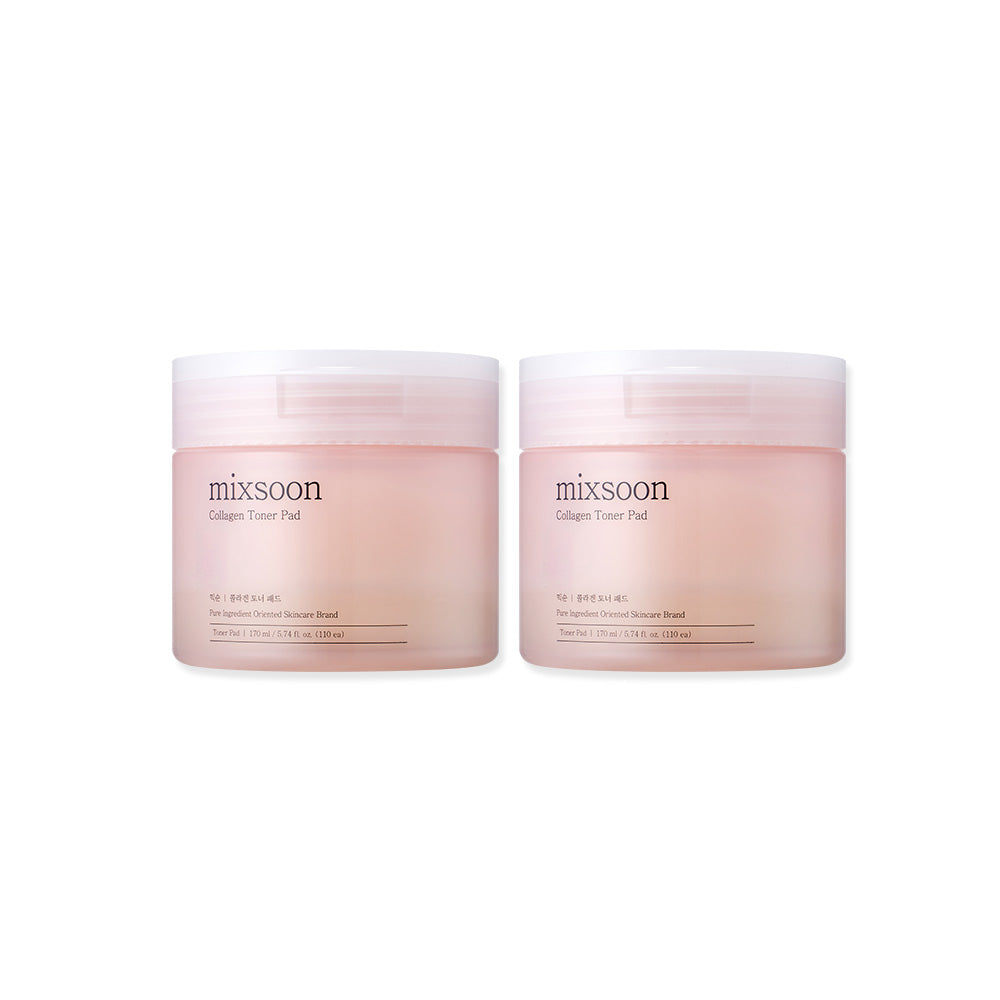 Mixsoon PDRN Collagen Toner Pad 1650sheets x 2pcs