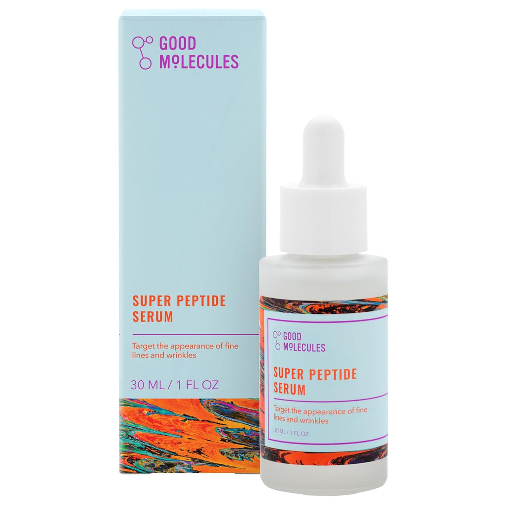 Good Molecules Super Peptide Serum - Anti-Aging Facial Serum with Peptides and Copper Tripeptides - 30ml