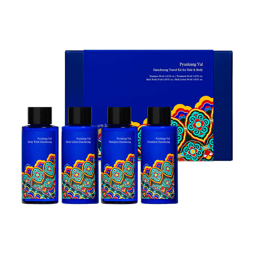 Dancheong Hair & Body Travel Kit (160ml x 4pcs)
