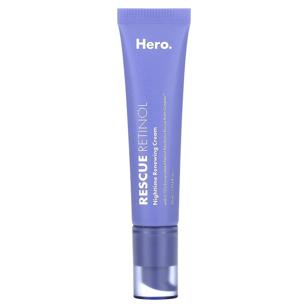 Hero Cosmetics Rescue Retinol Nighttime Renewing Cream, 90ml (1.014 fl oz)