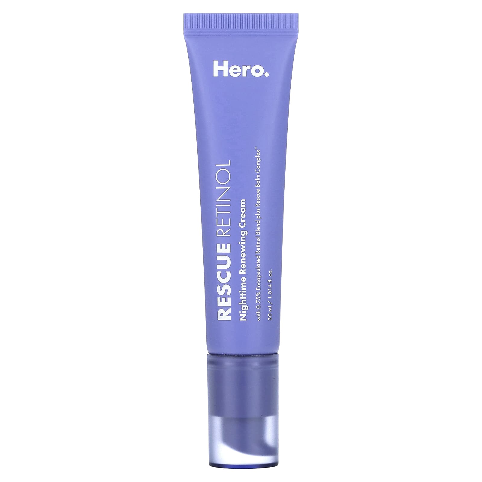 Hero Cosmetics Rescue Retinol Nighttime Renewing Cream, 90ml (1.014 fl oz)