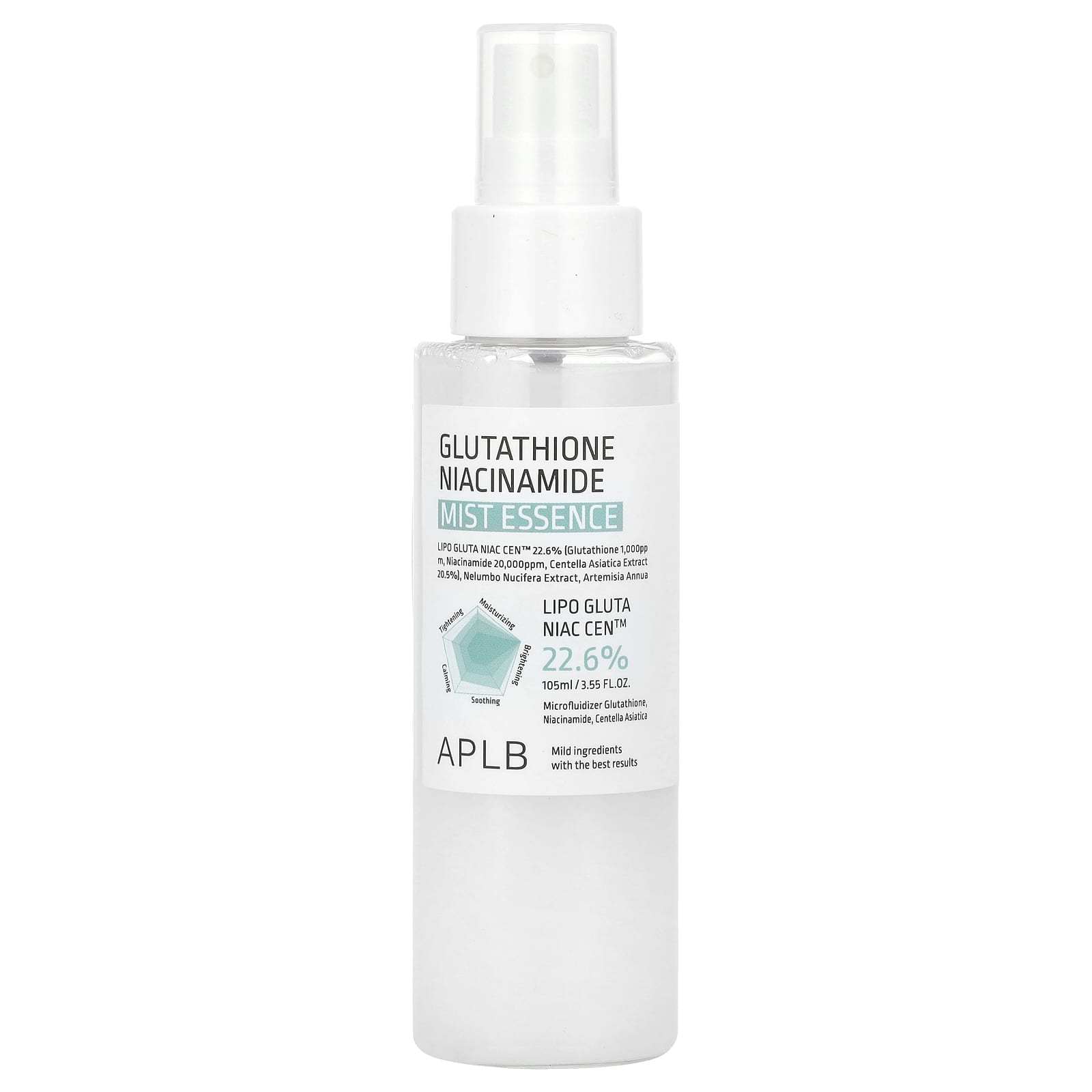 APLB Glutathione Niacinamide Mist Essence 105ml